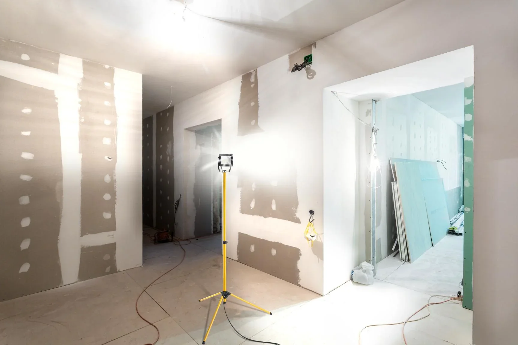 LED-Baustrahler mit Teleskopstativ, verschiedene Ausführungen - 5