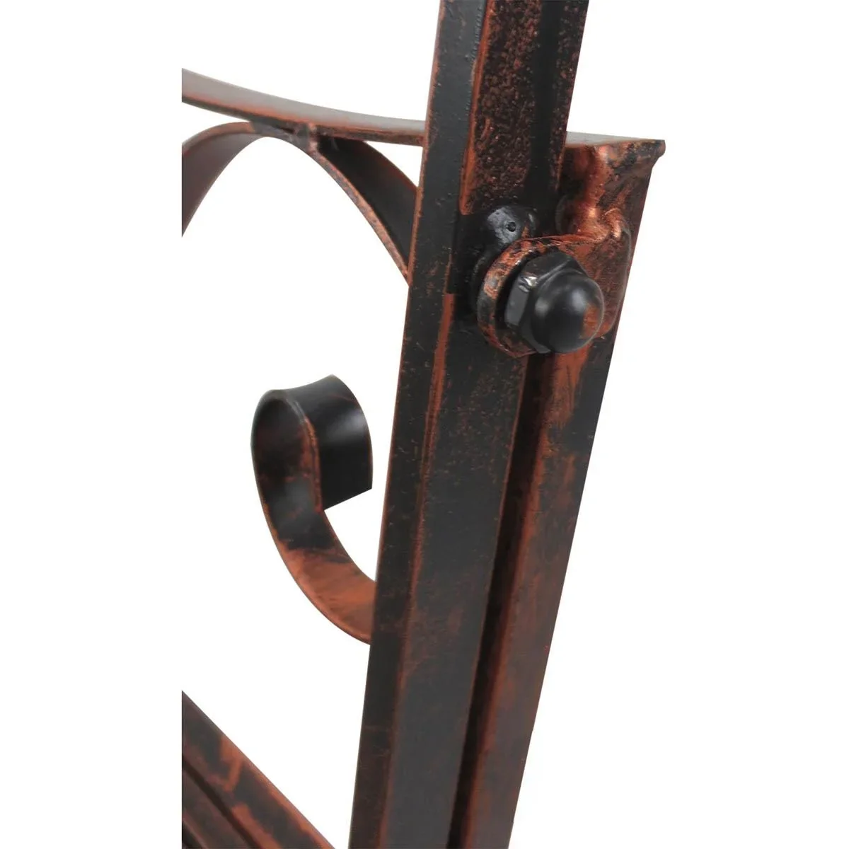 Gartenbank Schaukelbank Parkbank Sitzbank Bank 2-Sitzer Metall 104 x 75 x 95,5 cm - 3