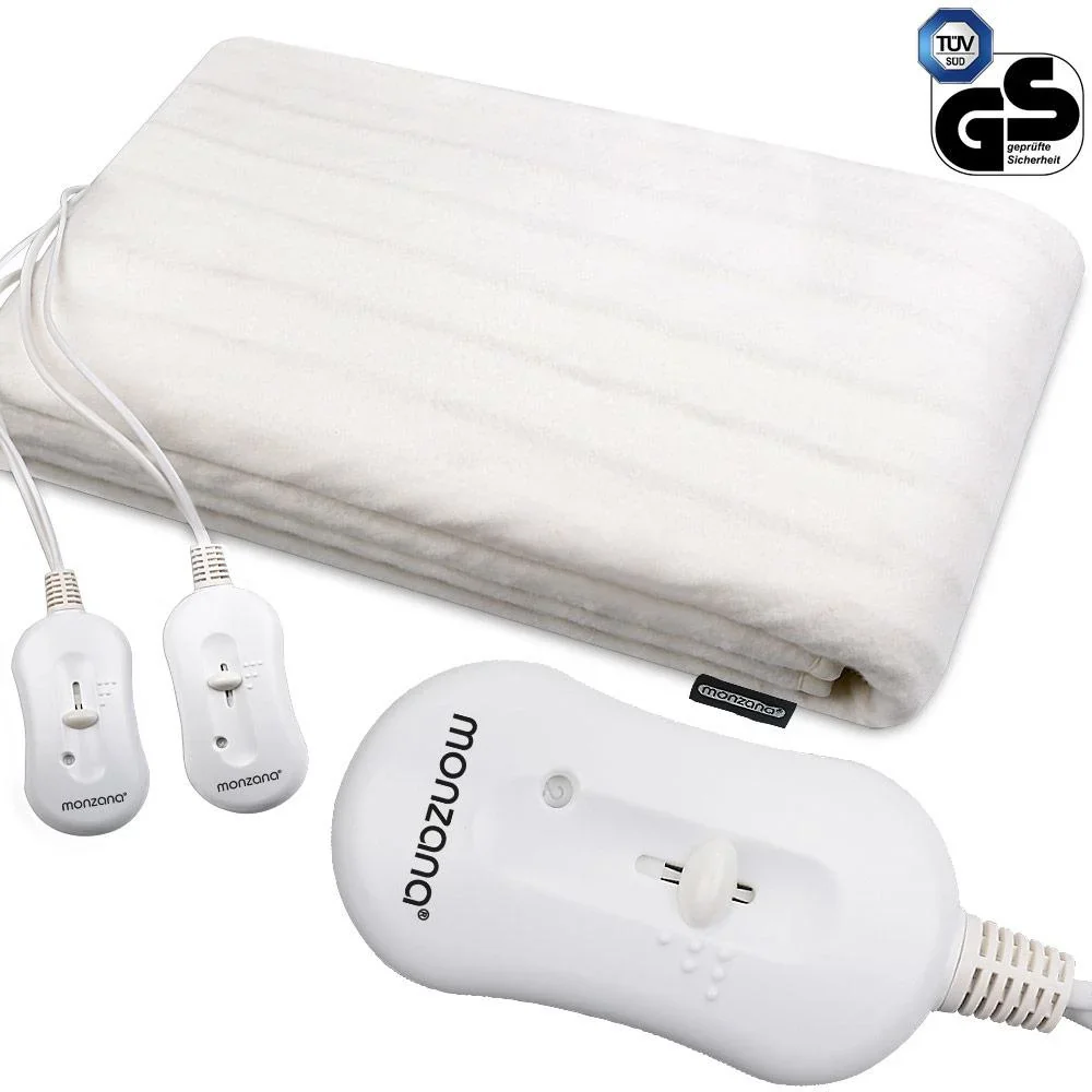 2 Personen Heizdecke - 160 x 140 cm - 2 x 60 Watt - 0