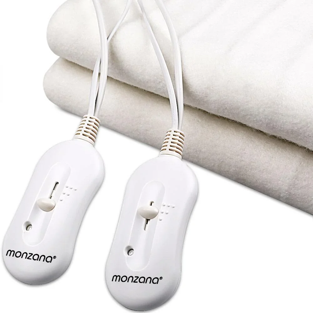 2 Personen Heizdecke - 160 x 140 cm - 2 x 60 Watt - 3