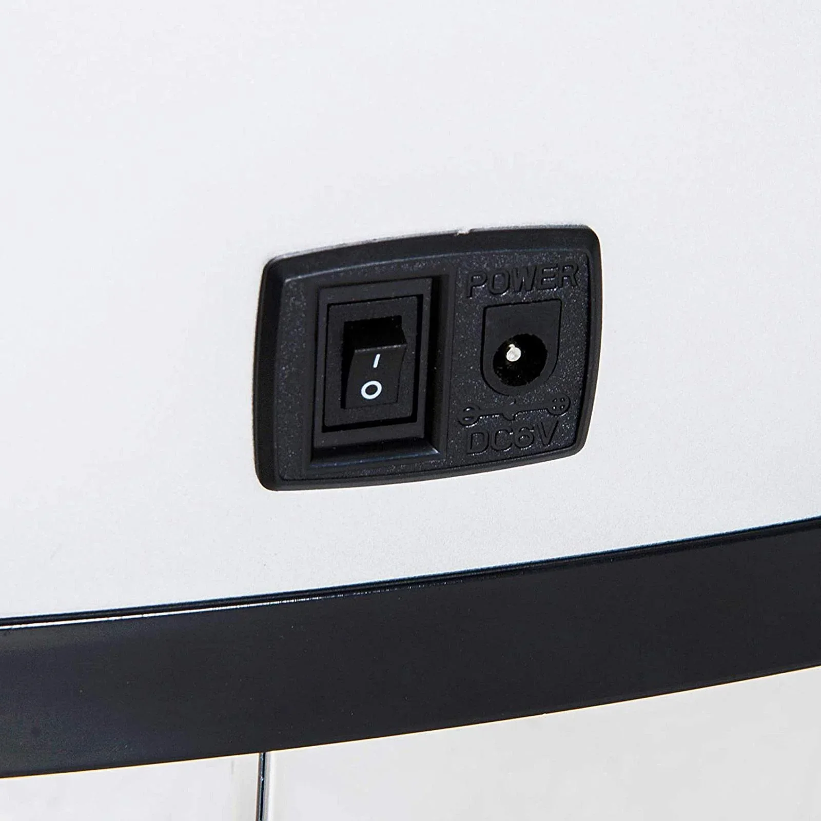 Mülleimer Automatik mit Infrarotsensor 58L Silber - 0