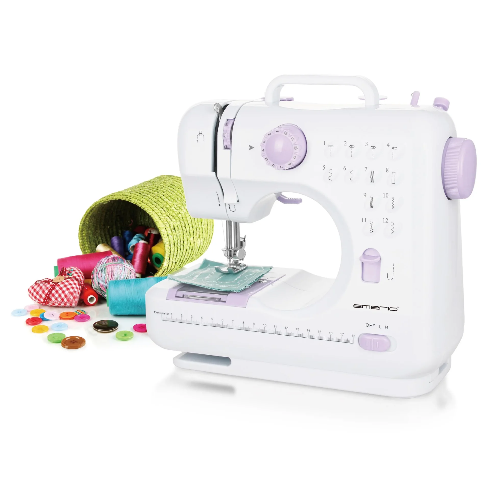 Nähmaschine mit 12 Stichprogrammen - 0