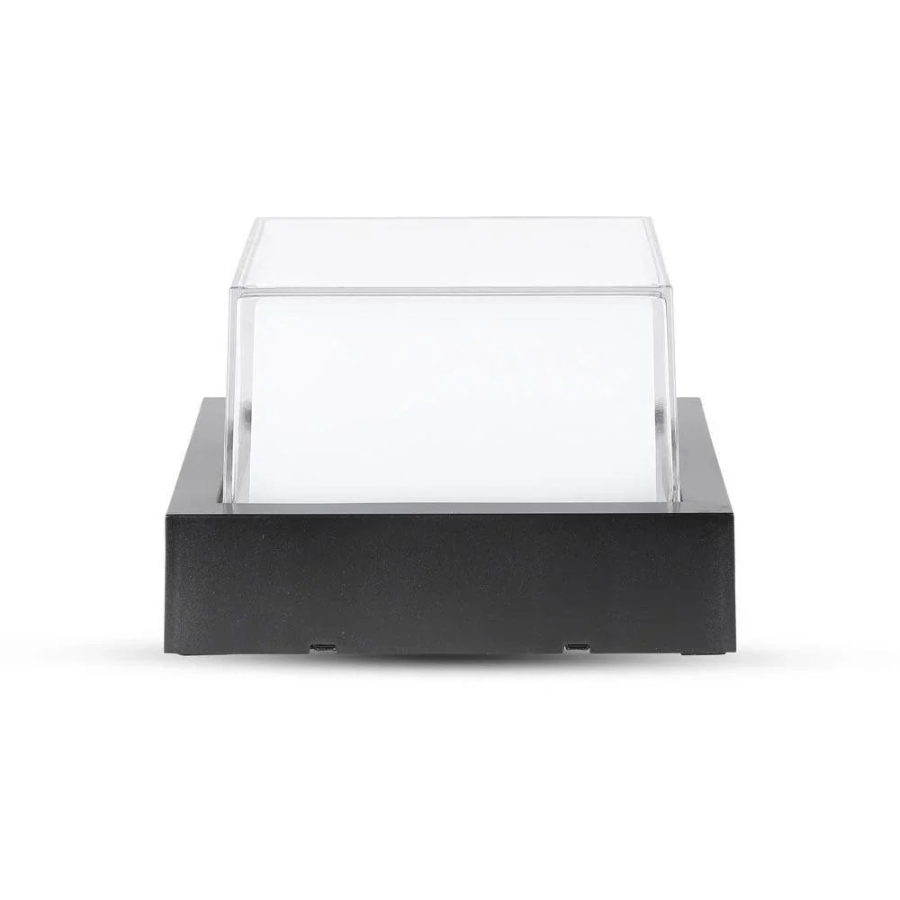 VT-831 LED-Wandleuchte - 7W - 3000K - 400 Lumen - Schwarz - Quadrat - 2