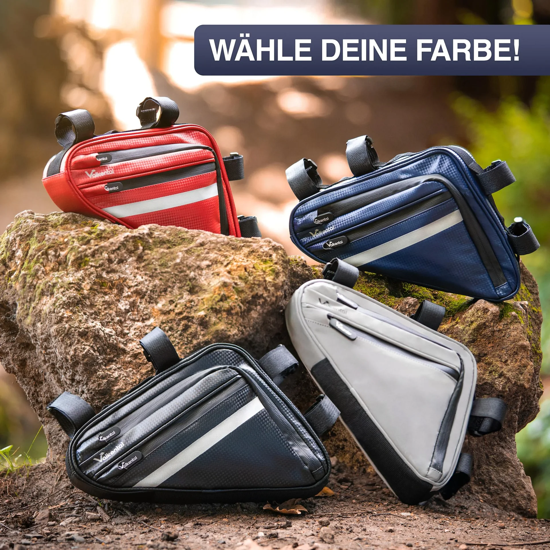 Triangle Bag, Blau - 2