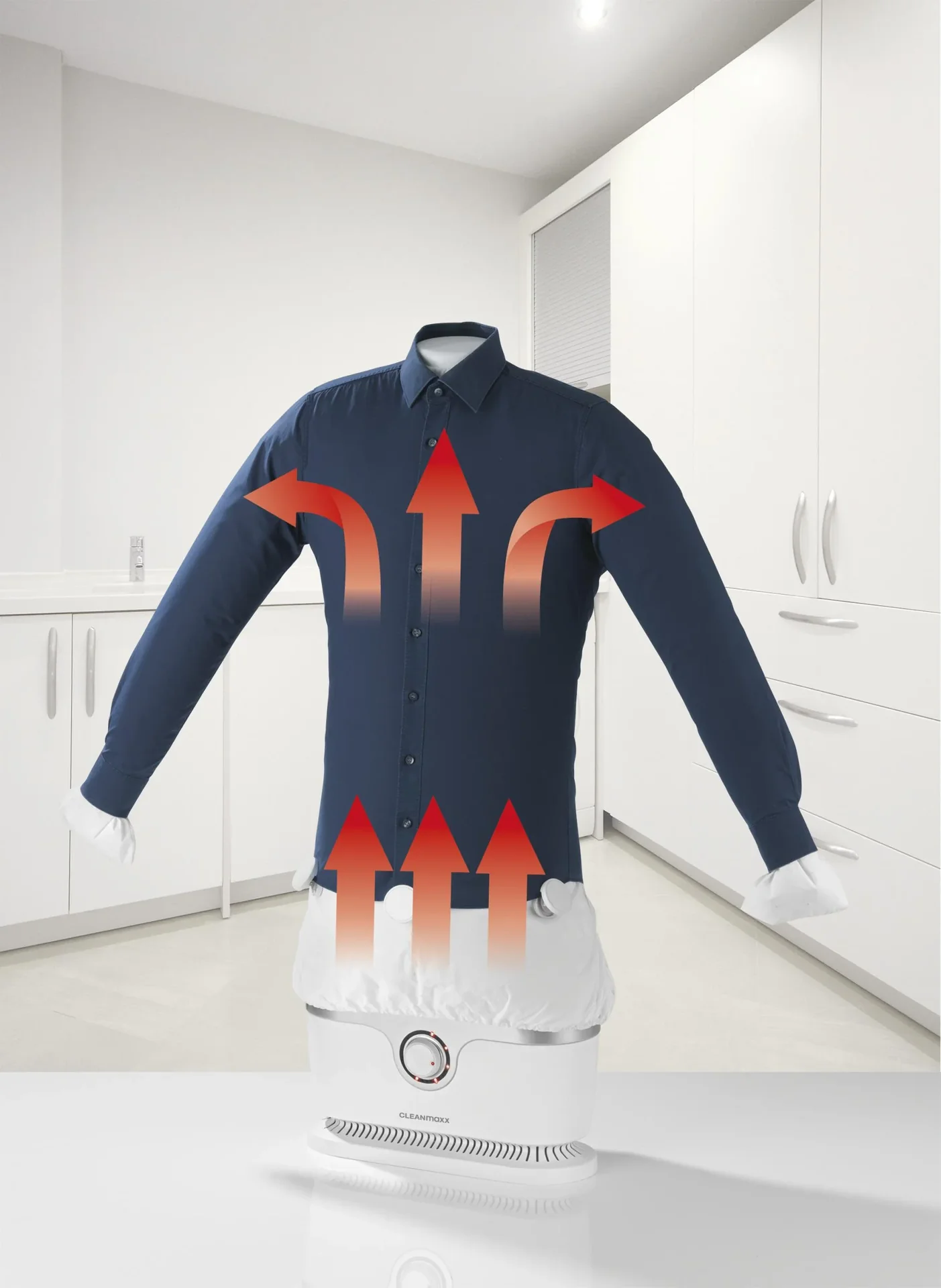 Hemden- und Blusenbügler 2in1, 1800W - 2