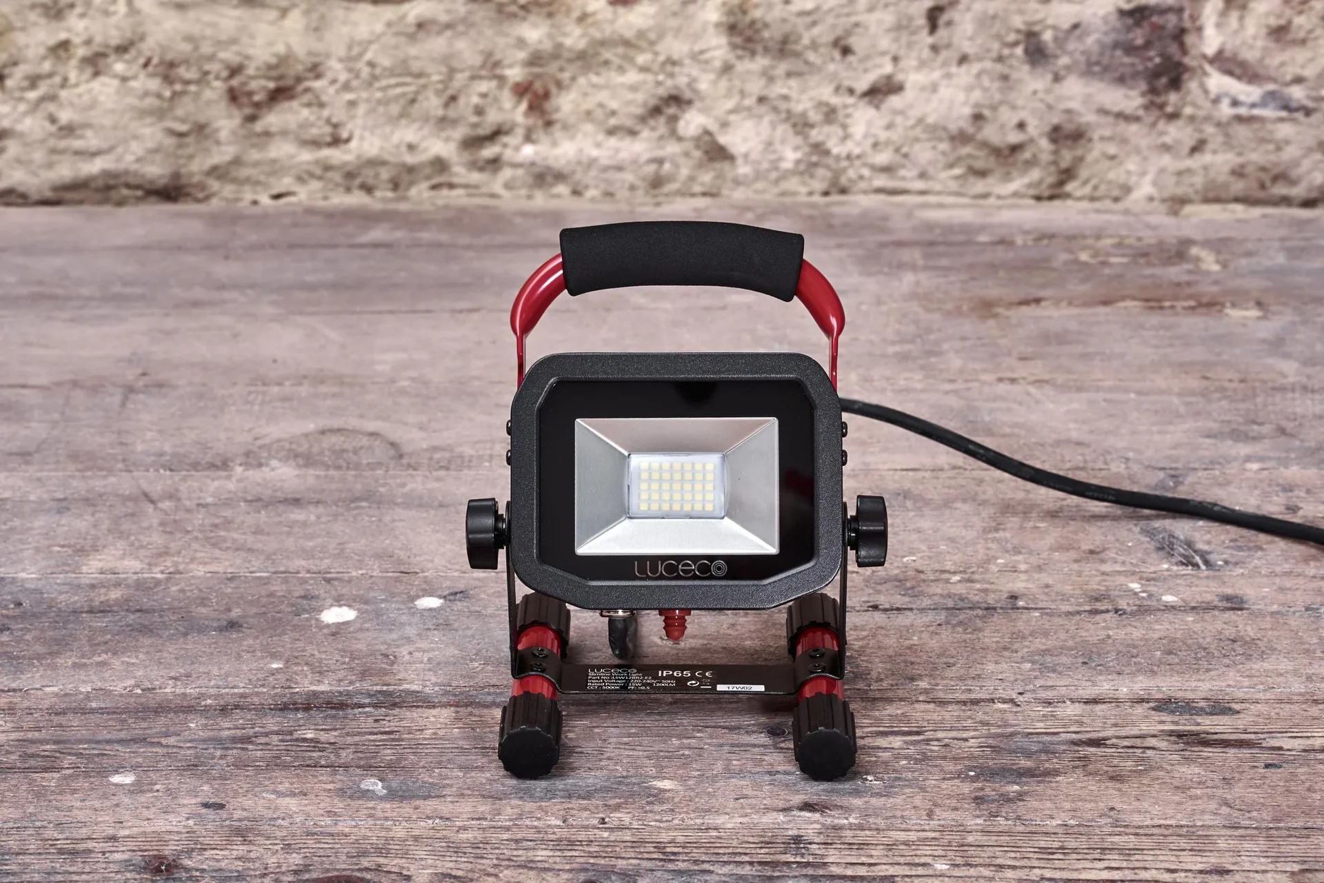 LED Baustrahler, 1800 Lumen, 22 Watt, 5000K, 2m Zuleitung - 3