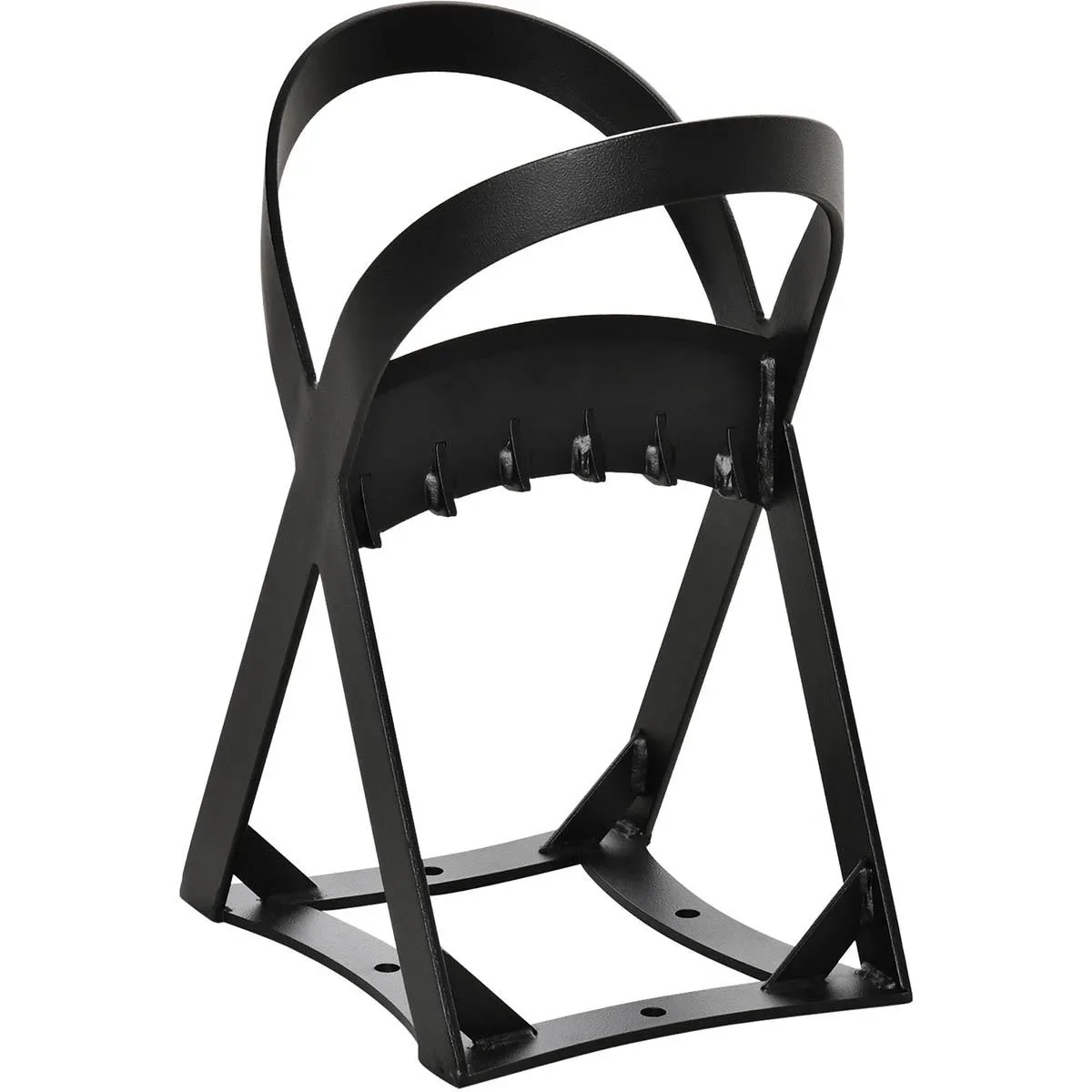 Holzspalter - Kohlenstoffstahl - Schwarz - 24,4 x 20,8 x 37,4 cm - 0