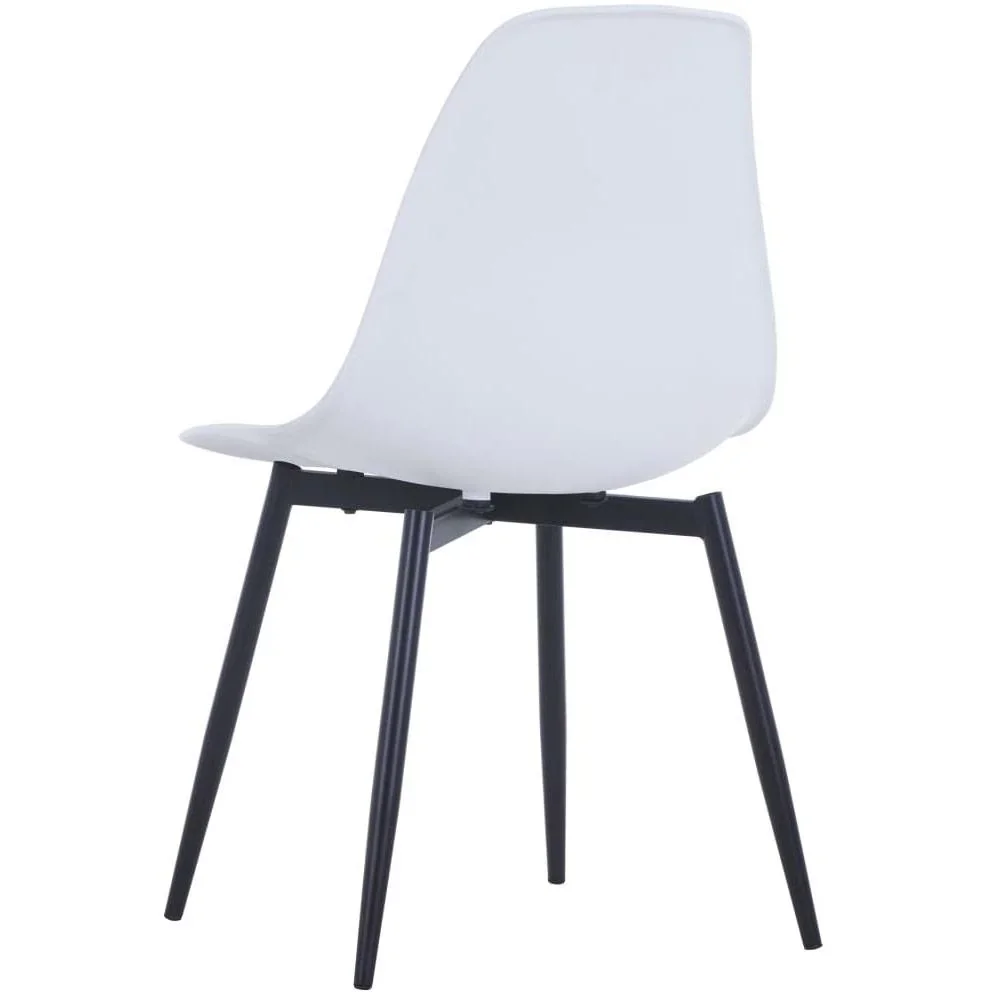 Esszimmerstühle 4 Stück PP weiß - 3