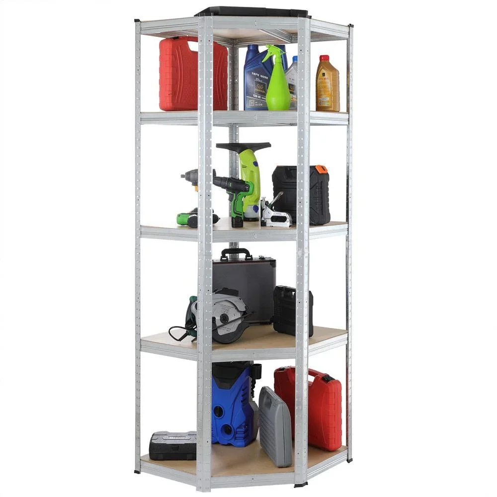 3-In-1 Regaleinheit - Eckschrank - verzinkt - 875kg - 7