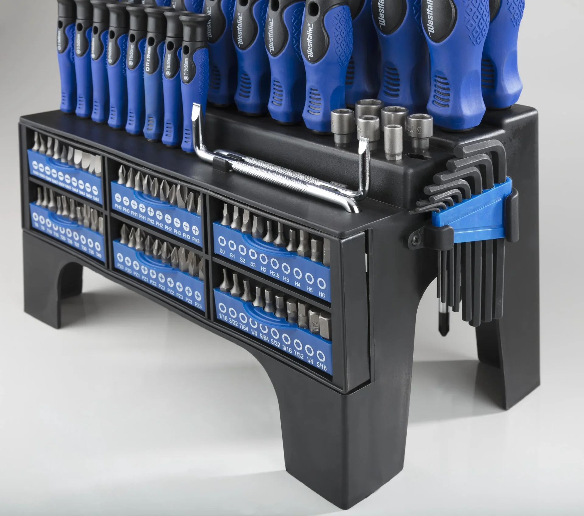 Schraubendreher-und Bit-Satz mit Halterung 109-teilig - 3