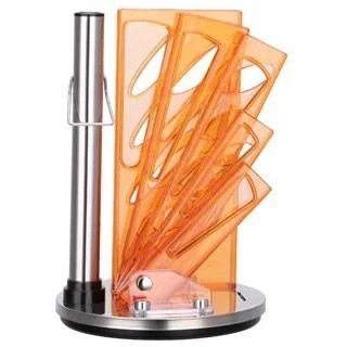 Küchenmesserset -mit Standard- 8-teilig -Orange - 2