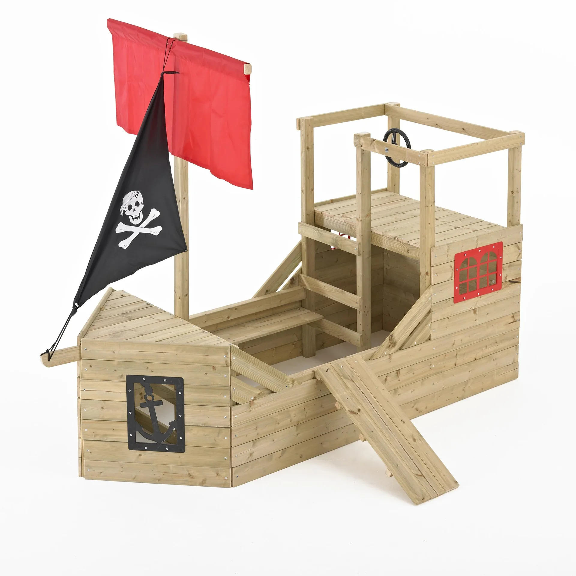 Holz Piratenschiff Spielplatz Galleon - 0