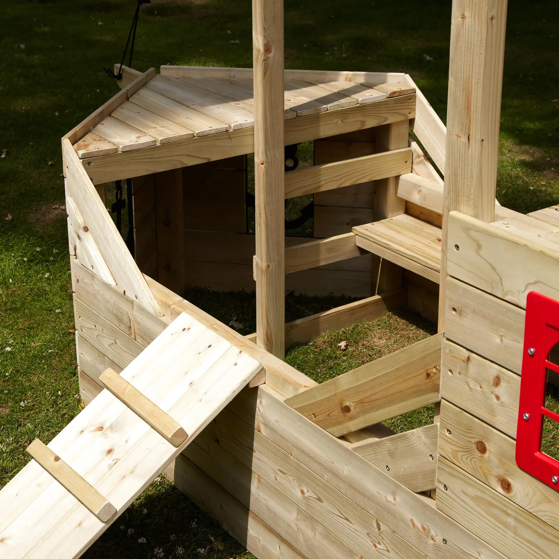 Holz Piratenschiff Spielplatz Galleon - 2