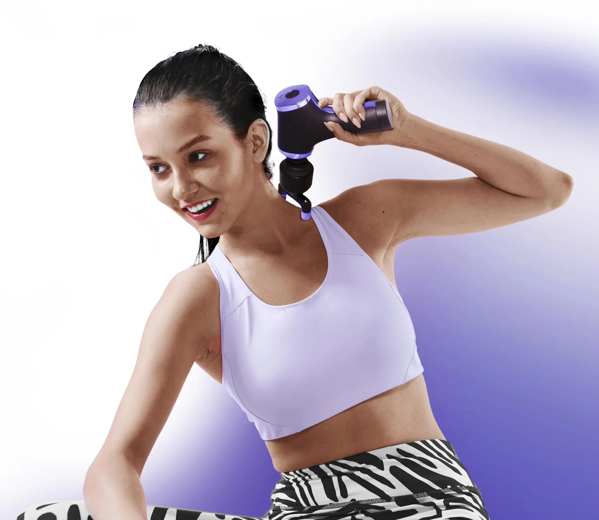 Massage Gun, roségold / schwarz - 1