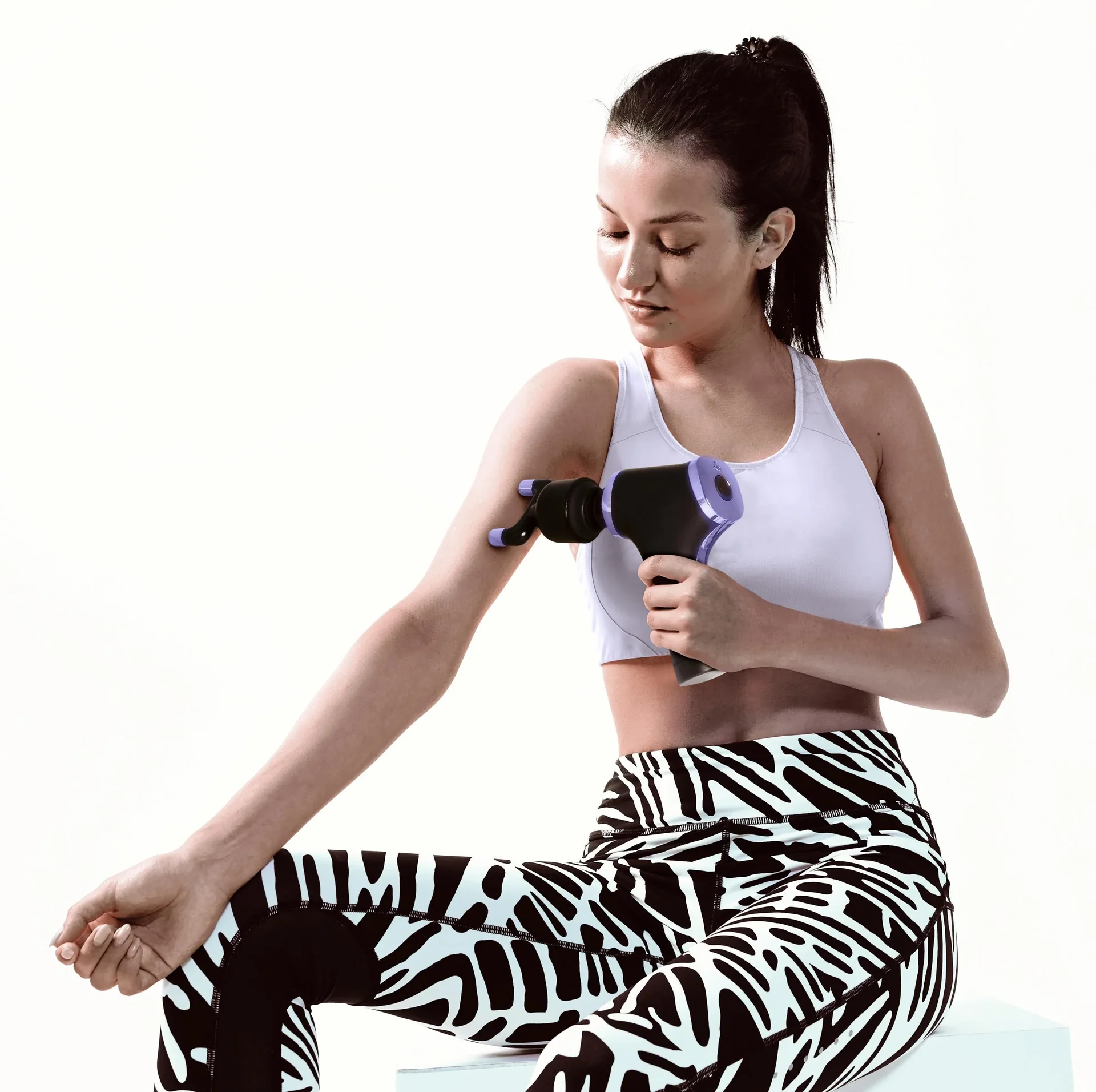 Massage Gun, roségold / schwarz - 4