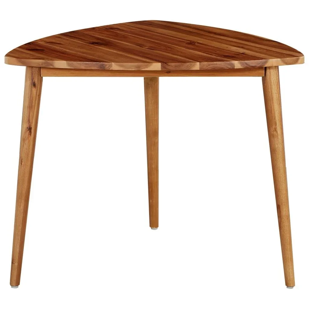 2 Stück Tisch Akazienholz massiv - 3