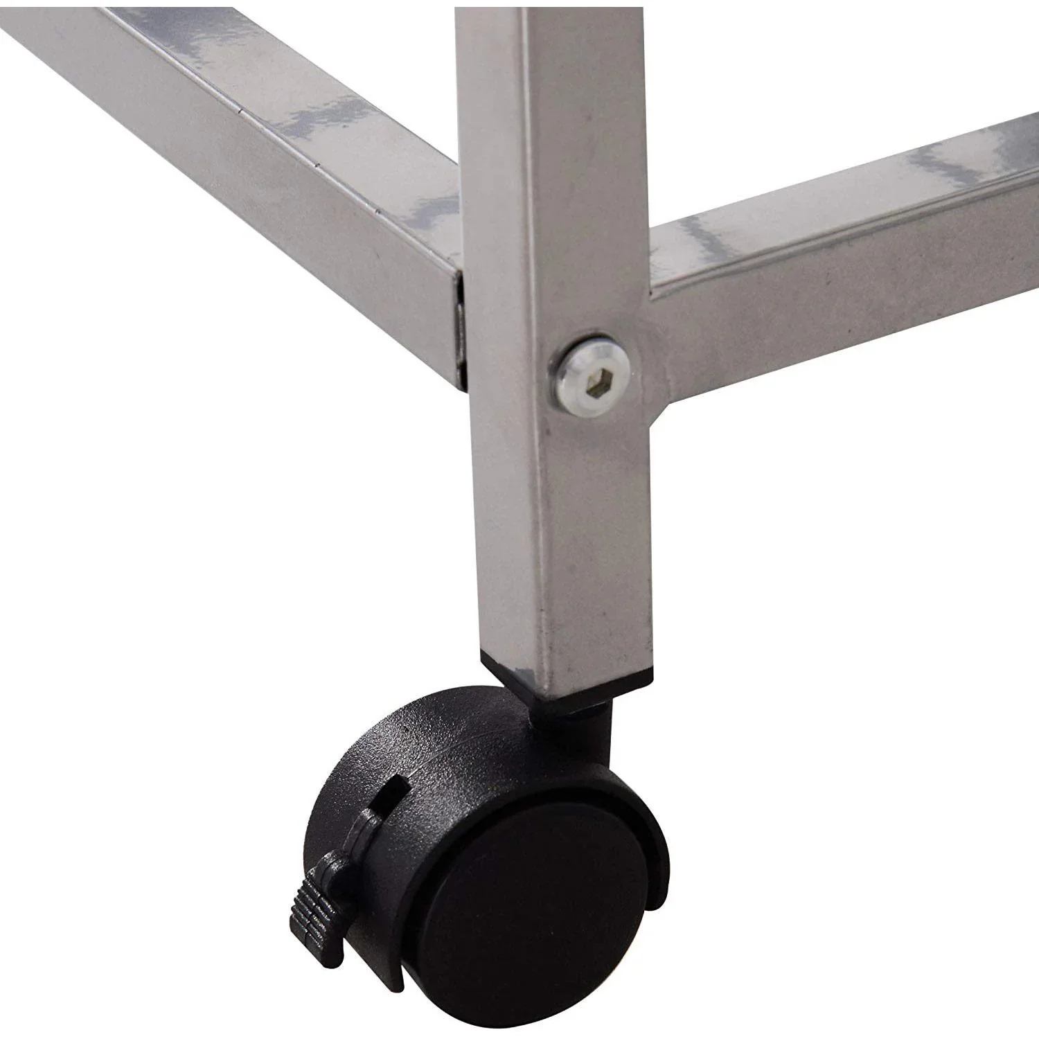Servierwagen Küchenwagen Beistellwagen Rollwagen 4-stöckig rollbar Weiß - 1