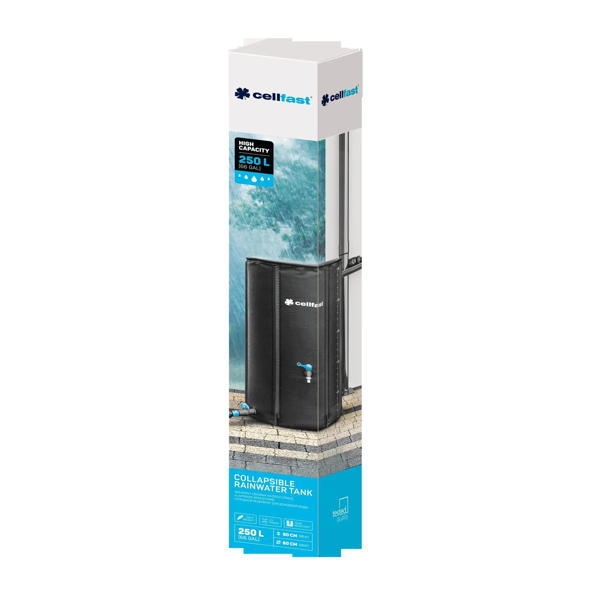 Klappbare Regentonne 250L - 0