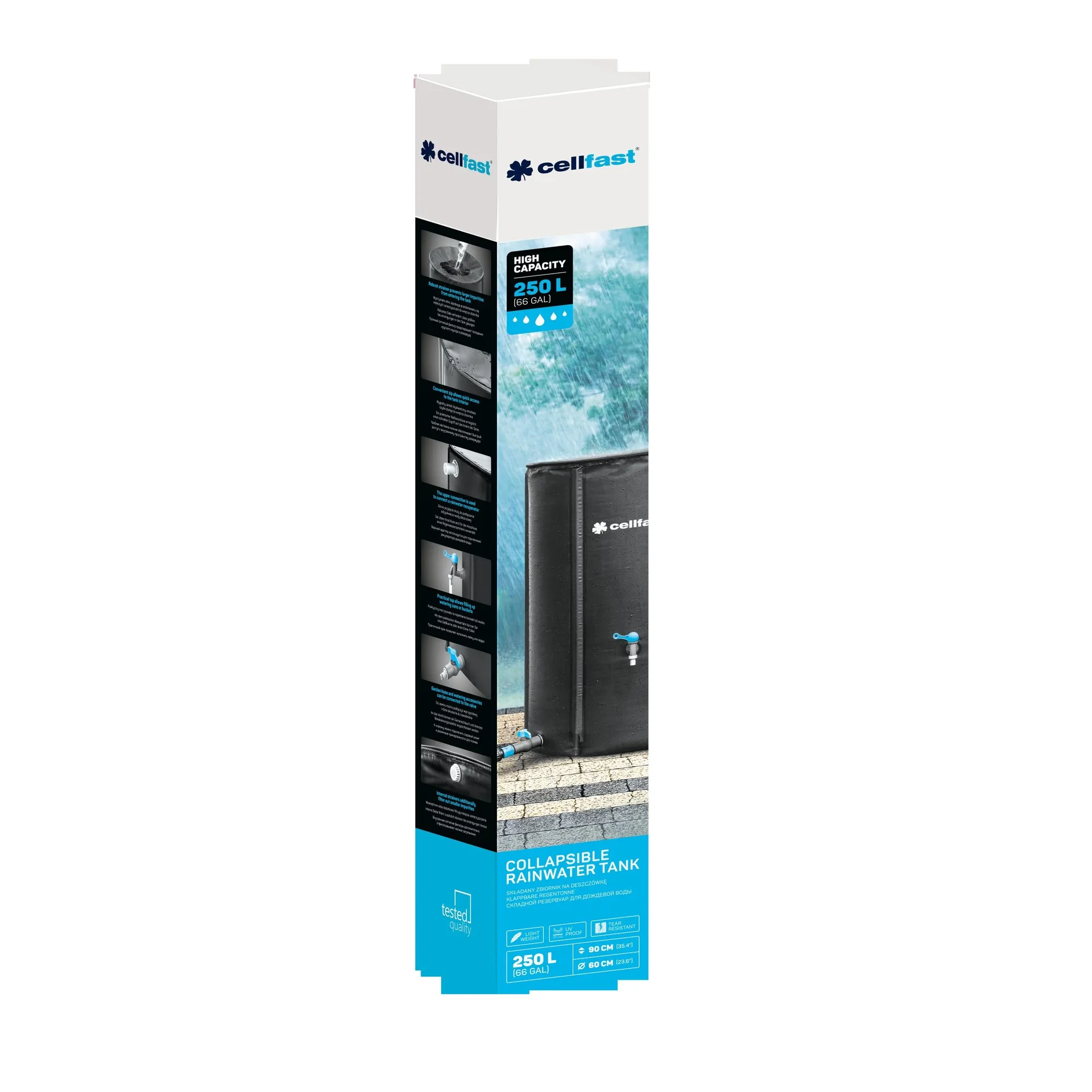 Klappbare Regentonne 250L - 2