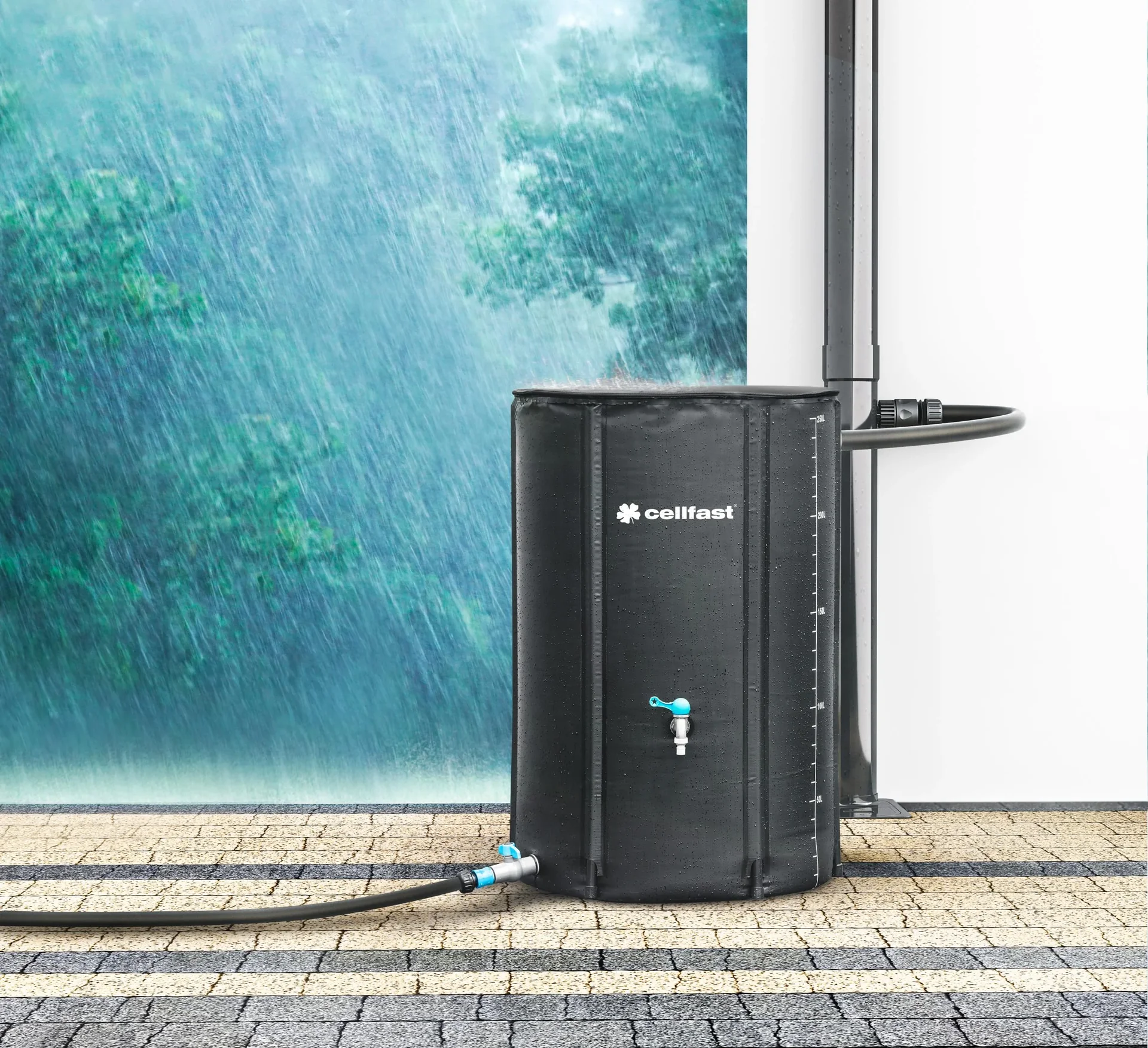 Klappbare Regentonne 250L - 3