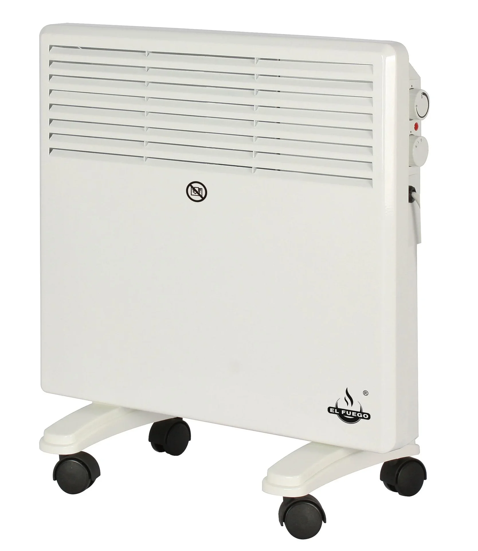 Mobiler Heizkonvektor, weiß, 1000 W - 7