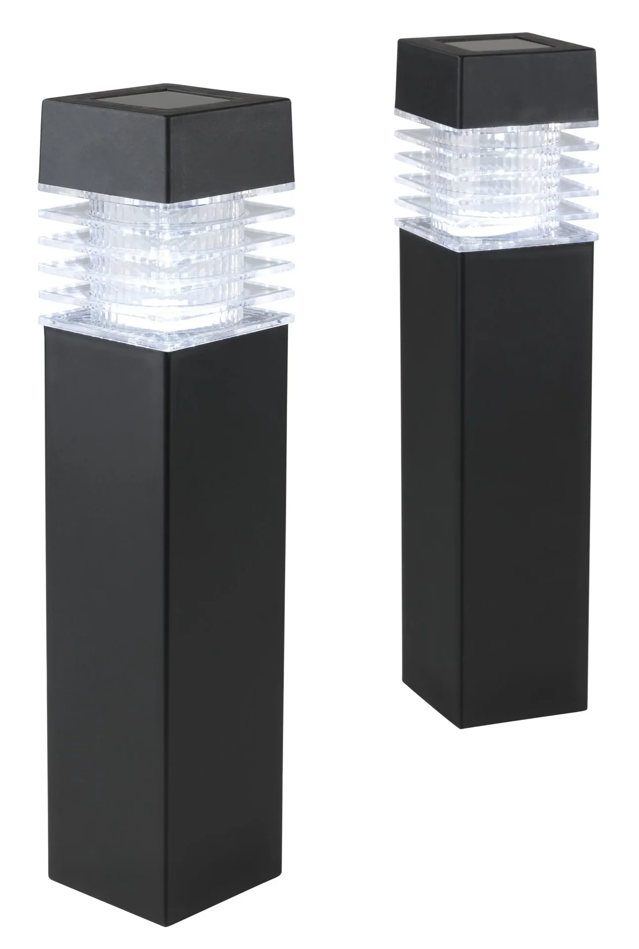 Solar LED Leuchten - 2 Stück - 1