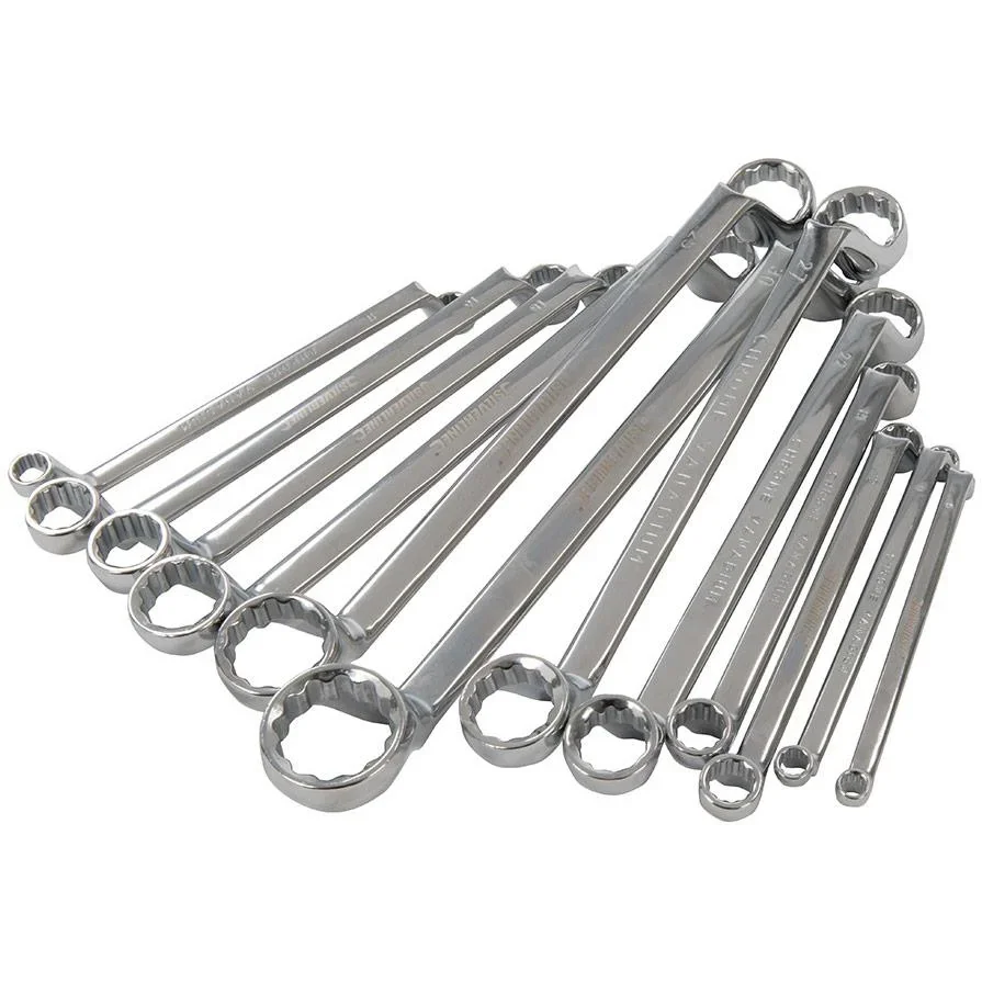 12-teiliger gekröpfter Ringschlüsselsatz 6 - 32 mm - 2