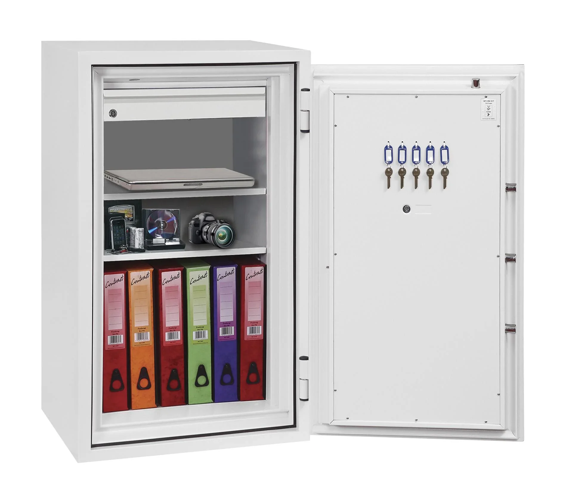 Feuerschutztresor Fire Fighter Größe 4 mit elektronischem Schloss - 9