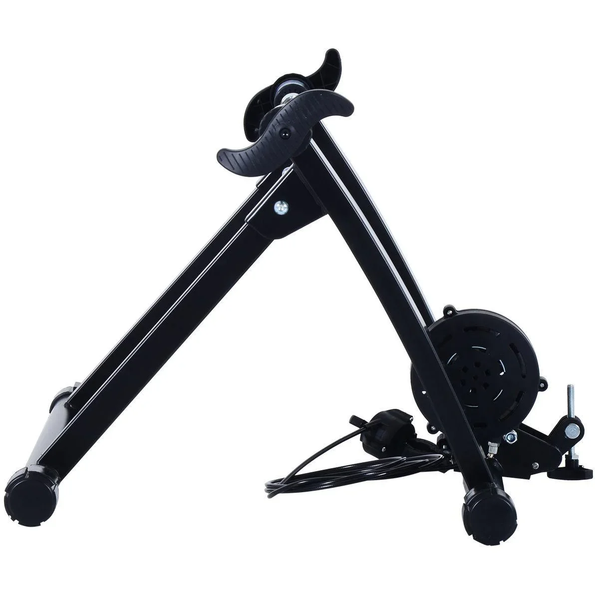 Rollentrainer Fahrrad mit Magnetbremse schwarz - 2