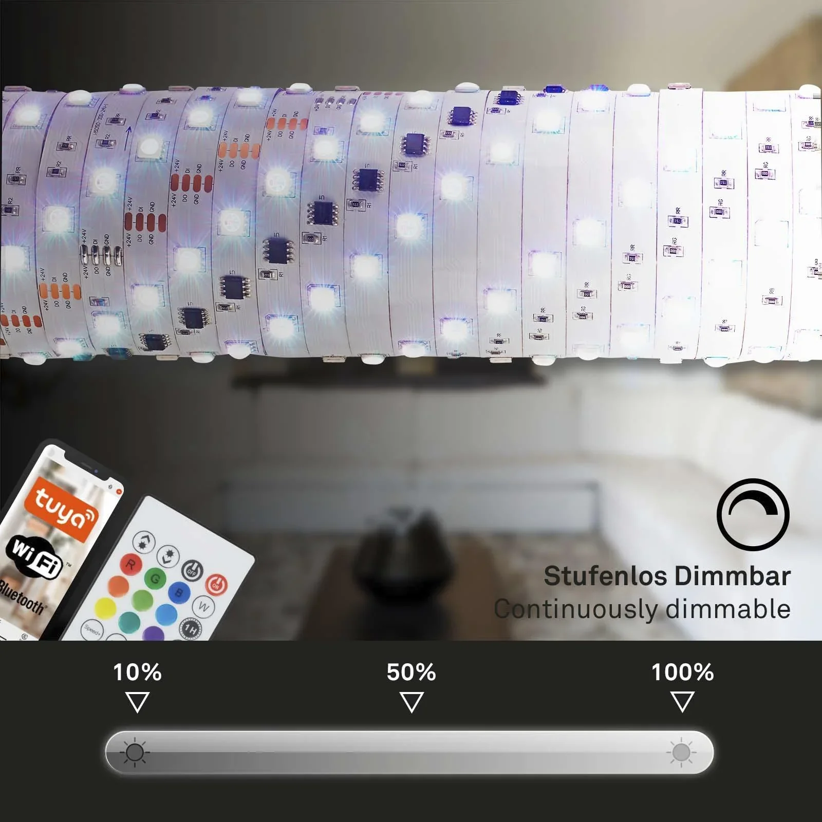 MAGIC SMART RGB-LED Flexband, 5m, 150 RGB-LEDs, WiFi + Bluetooth fähig - 7