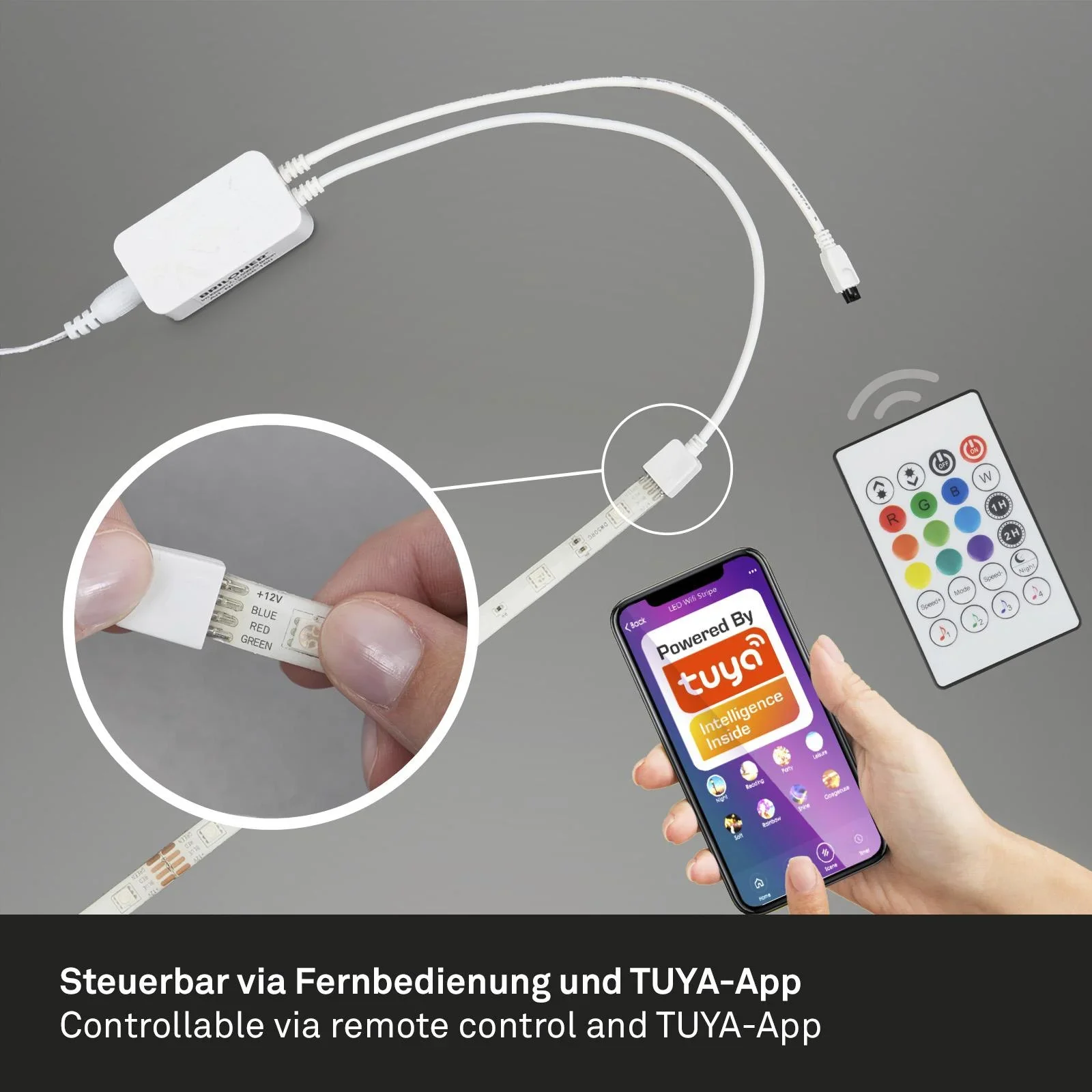 MAGIC SMART RGB-LED Flexband, 5m, 150 RGB-LEDs, WiFi + Bluetooth fähig - 10