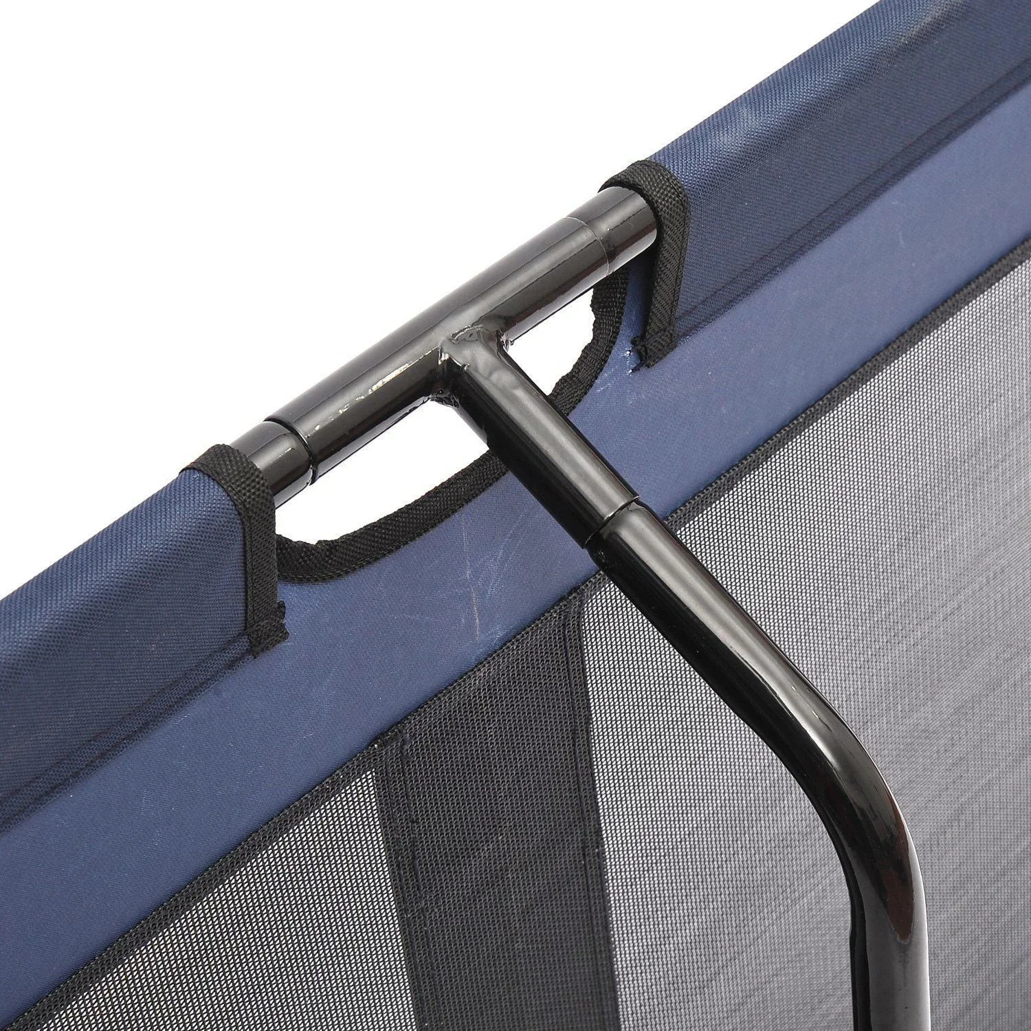Hundeliege Schlafplatz Hundebett Katzenbett Blau 92 x 76 x 18 cm - 2
