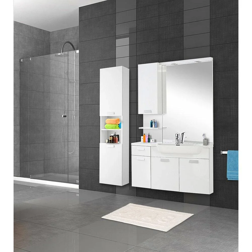 Fabulous Badezimmermöbel Hoekmodel rechts 100cm - 0