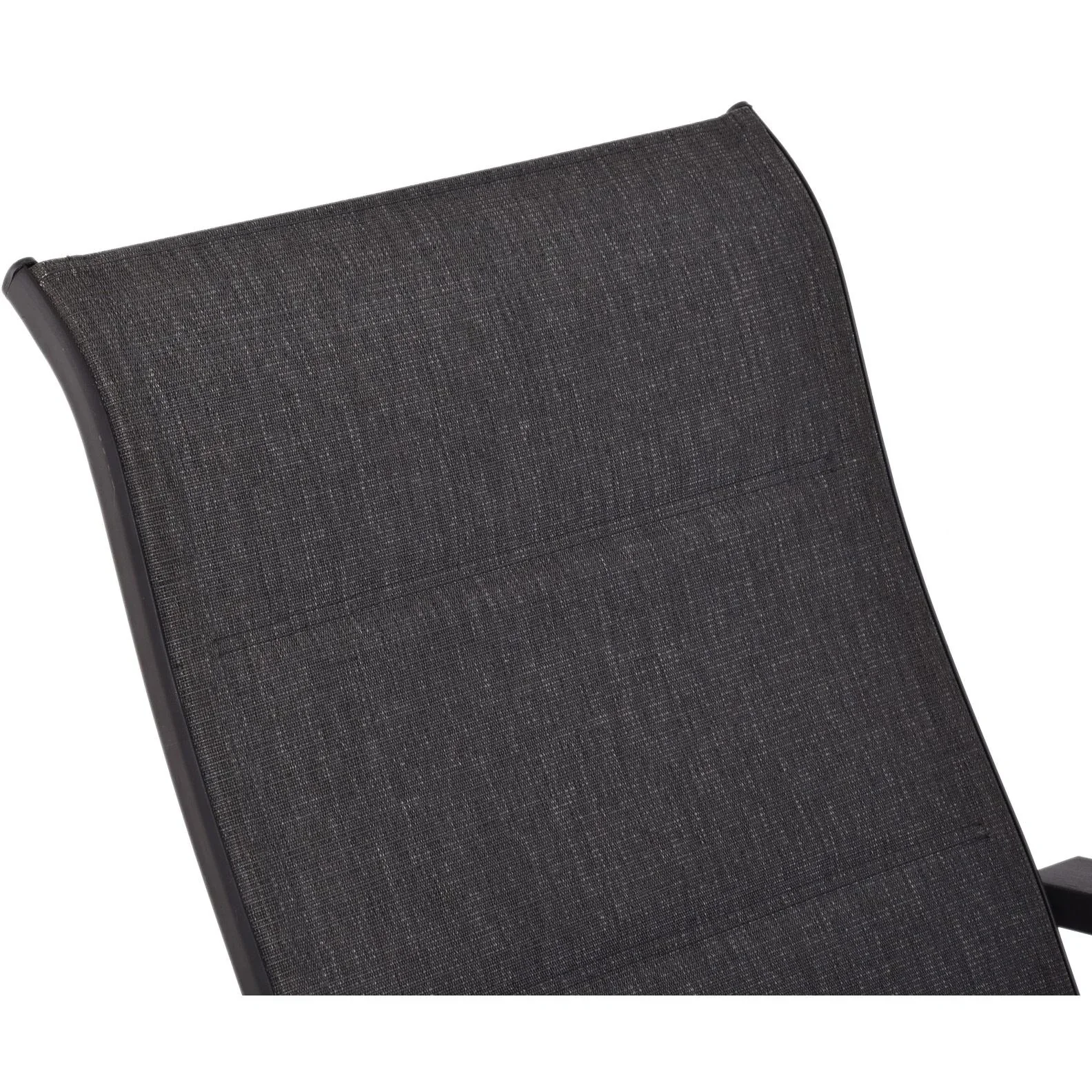 5 tlg, Gartengarnitur Gartensitzgruppe Gartentischset Gartenliege gepolstert Schwarz 2 x Sessel 2 x Hocker 1 x Tisch - 6