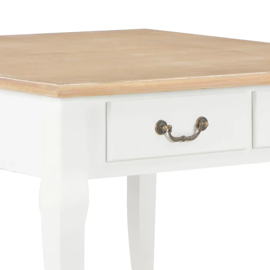 Couchtisch 80x80x50 cm Holz weiß - 1