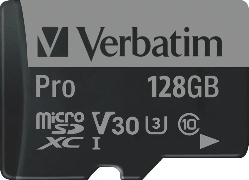 128GB microSDXC Speicherkarte mit SD Karten-Adapter, U3, UHS-I - 1