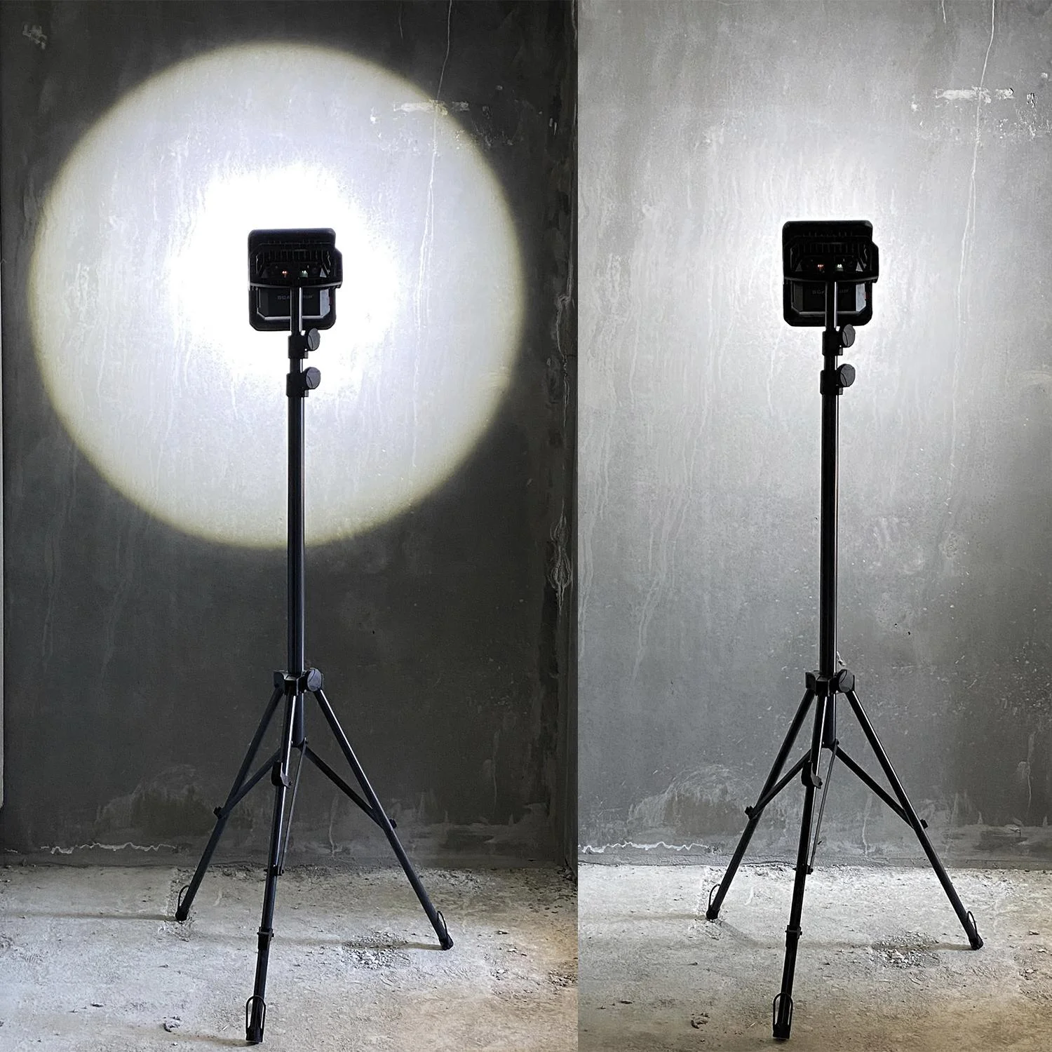 Handflutlichtstrahler NOVA 10 CAS + 18V 5,2Ah Akku + SC30 Ladegerät + abnehmbarem Diffuser L - 8