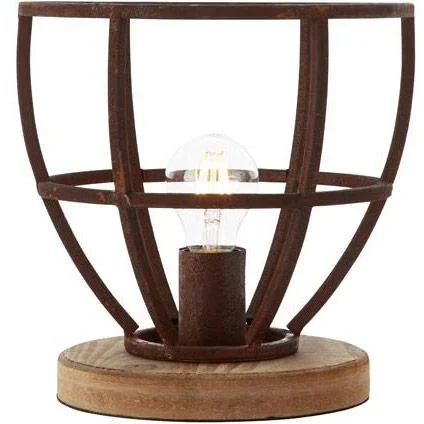 Tischleuchte Matrix XL bundesweit oxidation metaal 60W Ø 25 cm - 5