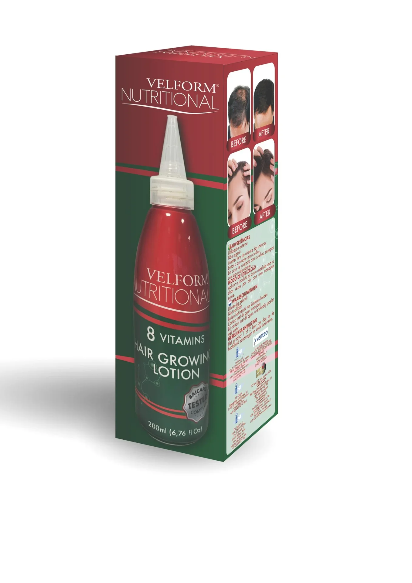 Haarwuchslotion, 200 ml - 0