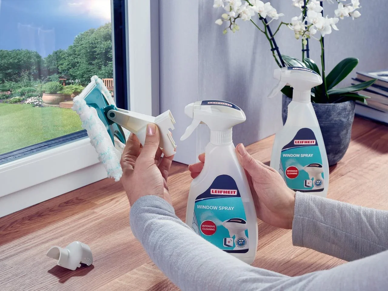 Fenster-Sprühwischer mit Pad, 500ml - 1