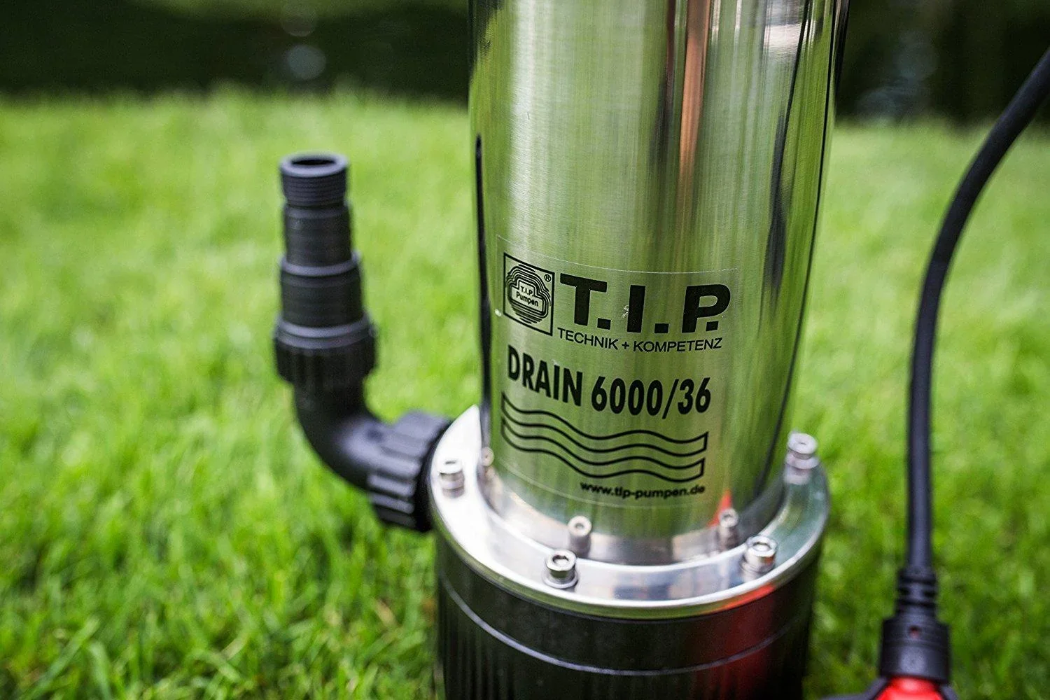 Tauchdruckpumpe Drain 6000/36, max. 6.000 l/h, 34m Förderhöhe, Fremdkörper bis 2 mm - 5