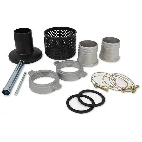 Reinwasserpumpe 80 MM (3") mit 210 ccm Benzinmotor - 1