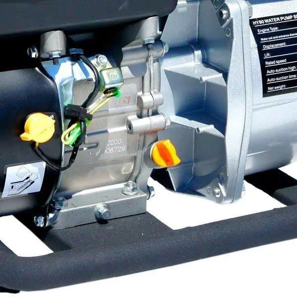 Reinwasserpumpe 80 MM (3") mit 210 ccm Benzinmotor - 3