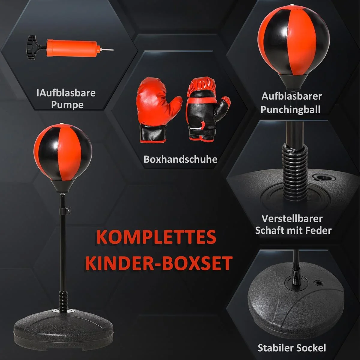Boxset Boxstand für Kinder Punchin - 3