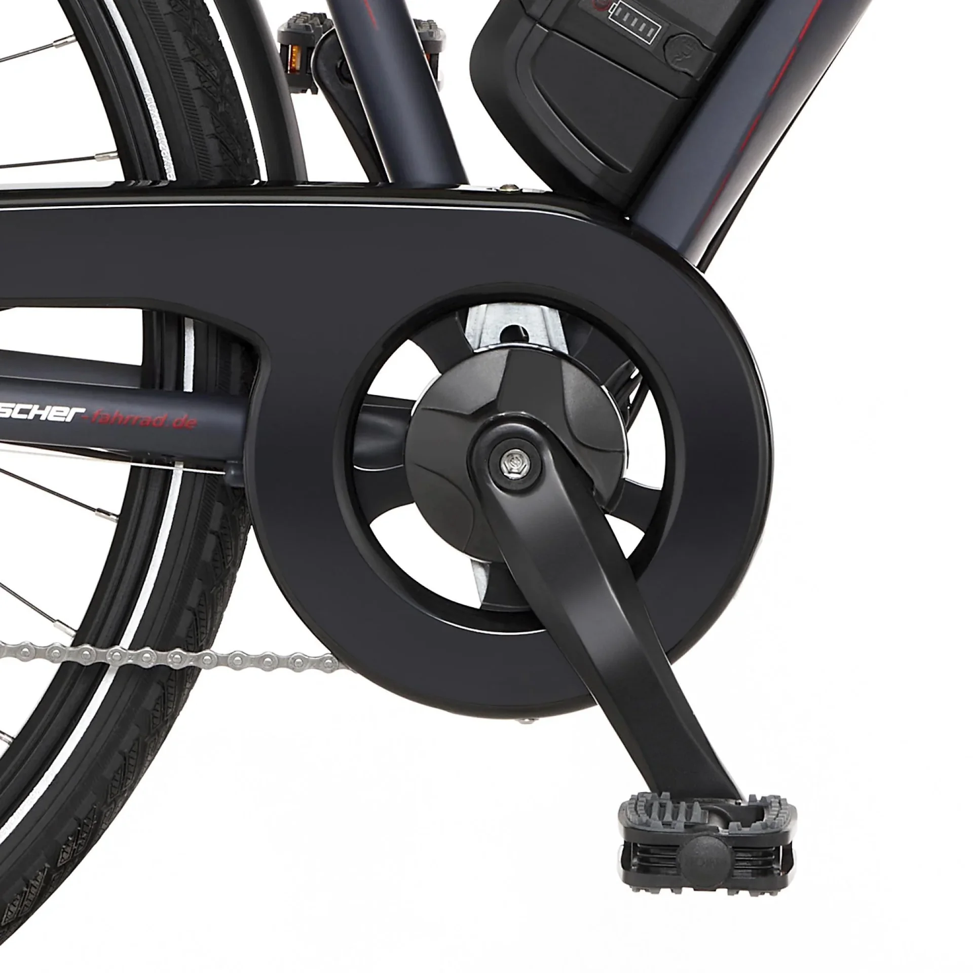 Herren E-Bike Trekking, 28 Zoll, Rahmengröße 50 cm, 8-Gang Kettenschaltung, anthrazit matt, VIATOR 2.0 - 4