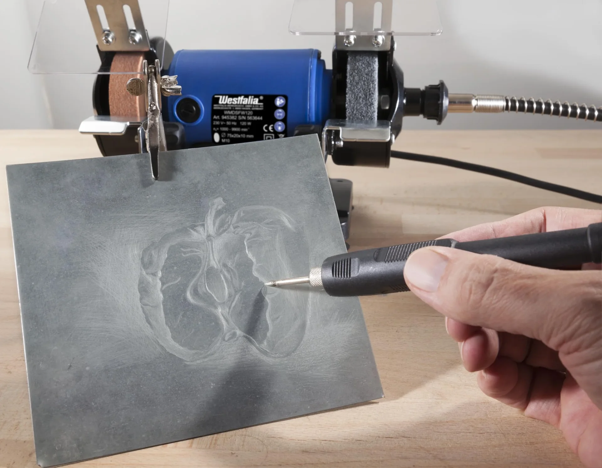 Mini Doppelschleifer WMDSFW120 - 6