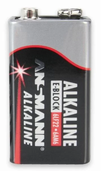 Alkaline 9V Block Batterie - 1 Stück - 2