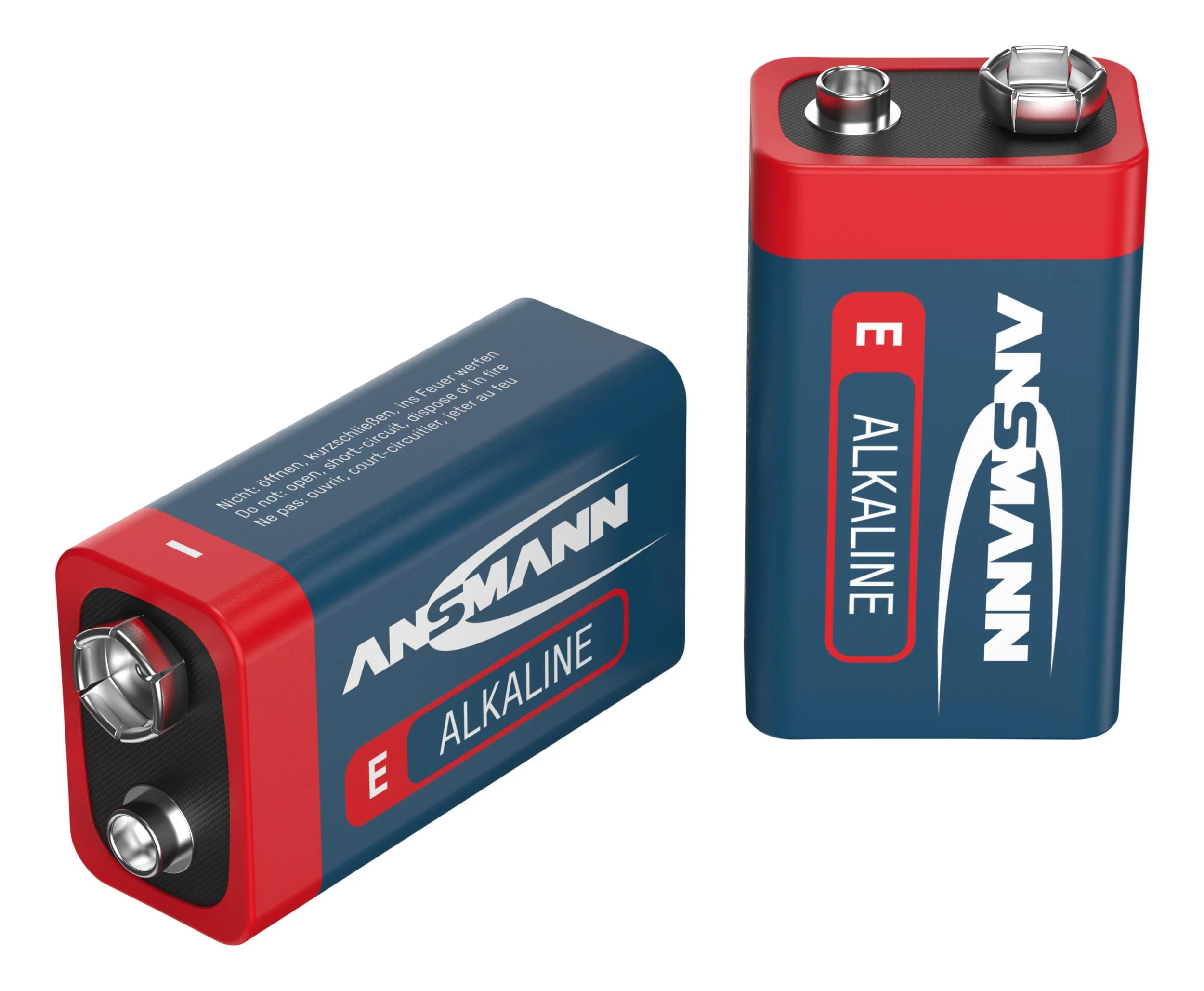 Alkaline 9V Block Batterie - 1 Stück - 7