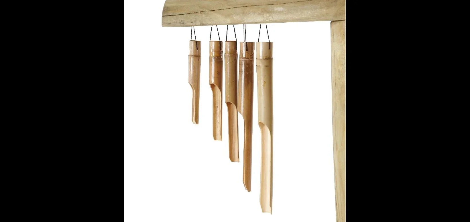 Discovery Tafel Outdoor Schreib- und Maltafel für Kinder aus Holz, Pflanzkübel, Windspiel, natur - 1