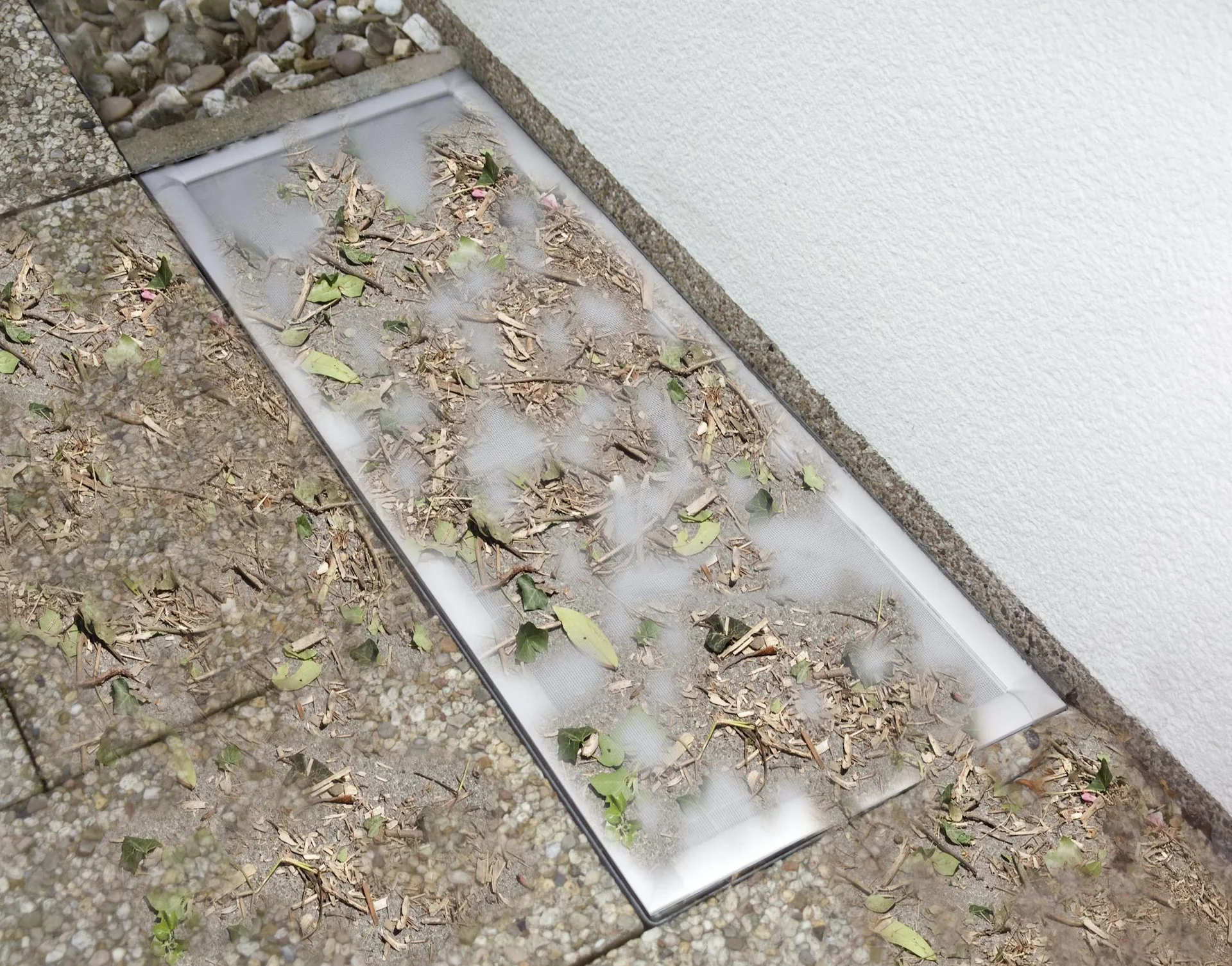 Profi Lichtschachtabdeckung mit Alu Gewebe - 2